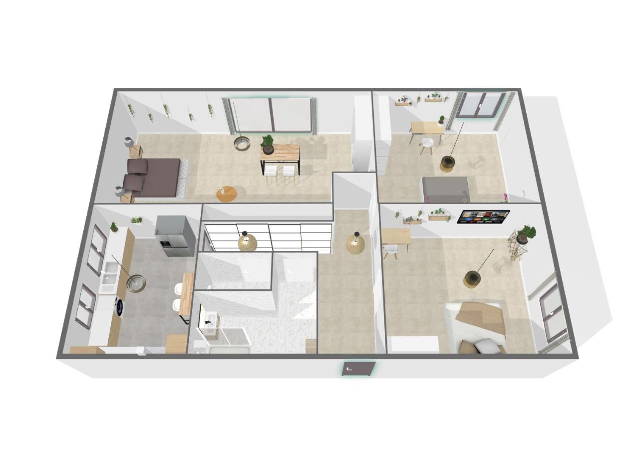 La Hearty Room Logement En Colocation Ле-Плессі-Робенсон Екстер'єр фото